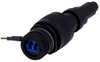 Ruggedized LC IP68 In-Line Receptacle, Duplex, Single Mode w/ Dust Cap - FYB00013 - MilesTek Corporation