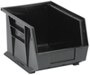 Recycled Ultra Hang & Stack Bin, Black; Bin Colour Quantum Storage - 42AC6000 - Newark, An Avnet Company