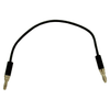 Miniature Banana Plug Jumper, 22 AWG PVC Test Lead - 9109 - E-Z-HOOK, a division of Tektest, Inc.