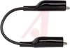 Patch Cord; 12 in.; 18 AWG; Vinyl; Black0.144 in.; 65 x 36 - 70197096 - Allied Electronics, Inc.
