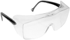 3M OX 12159-00000-20 Universal Polycarbonate Over The Glass (OTG) Safety Glasses Clear Lens - Black Frame - Wrap Around Frame - 078371-62224 - 078371-62224 - R. S. Hughes Company, Inc.