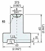 RVP60 Rolla-V Die - RVP60 - 1 - FabSupply Incorporated