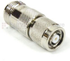 N Female (Jack) to RP TNC Male (Plug) Adapter, 1.3 VSWR -- SM5795 - Image