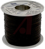 Wire, Hook-Up; 28 AWG; 0.0055 in.; 0.024 in.; -40 degC; Black - 70140720 - Allied Electronics, Inc.