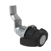 VISE ACTION® Compression Latch, Large Size, Wing, Zinc Alloy, Powder Coated, Black, 45 mm  Grip - E3-1258-155 - Southco