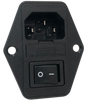 Power Connectors - 1001-IEC-FS-1 - New Yorker Electronics Co., Inc.
