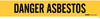 Asbestos Warning Pipe Markers - 97545 - Brady Corporation