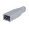 Rectangular Field Attachable Power Connector (ST Series): Male, -- STAS 4 N grey - Image