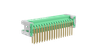 17+17 Pos. Male DIL Horizontal Throughboard Conn. no Latches - G125-MH13405L7P - Harwin Plc
