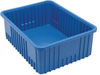Dividable Grid Container, Blue; Bin Colour Quantum Storage - 44AC4699 - Newark, An Avnet Company