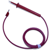 Needle Tip Probe to 0.080″ Stacking Pin Plug, 18 AWG PVC Test Lead - 60234 - E-Z-HOOK, a division of Tektest, Inc.