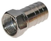 F Connector For RG6 with Attached 1/2
