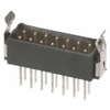 13+13 Pos. Male DIL Vertical Throughboard Conn. Latches - M80-7532642 - Harwin Plc