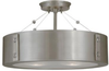 5390SP/PN Semi-Flush Mts.-Drum Shade - 424476 - Capital Lighting, Inc.