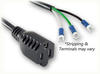 ROJ SPECIAL to NEMA 5-15R HOME // Power Cords // North American Power Cords // 3 Conductor Power Cords - 5319.015S - Quail Electronics