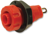 Banana Jack, 40Mm, 30A, Solder, Red; Gender Cliff Electronic Components - 55X2094 - Newark, An Avnet Company