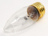 25 Watt, 130 Volt Clear Blunt Tip Decorative Bulb - 405025 - bulbs.com