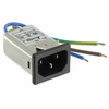 Power Entry Connectors - Inlets, Outlets, Modules -- 03GENW3ES-ND - Image