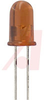 LED; Red;22mcd;0.24In.Dia.;T-1-3/4;25mA;1.9V;635nm;35deg;Non-Diffused;5V;-5 - 70157904 - Allied Electronics, Inc.