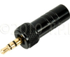 Locking 3.5mm Stereo Audio Plug Black - M-3.5S LOCKING - Visual Sound, Inc.