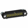 7+7 Pos. Male Plug DIL 24-28 AWG Straight Cable Connector Kit, 3.5mm Panel Mount, Gold - M80-5C11405M2 - Harwin Plc