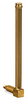 Vented Long Elbow Brass Liquid Level Gage, 9 21/32” Sight Opening, 5/8” Diameter Glass, 1/4” Male NPT Mounting Thread - B1150-10 - Oil-Rite Corp.