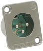 Connector, Xlr, Plug, 4 Position, Nickel, Panel; No. Of Contacts Switchcraft/conxall - 20X1232 - Newark, An Avnet Company
