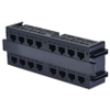 RVAXCTM16JBK-REVConnect Wall-Mount Termination Module, 16-Port, Jacks - REVConnect WM Mod. Jacks 16P - Belden Inc.