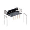4 Pos. Male SIL Horizontal Throughboard Conn. Latches - M80-8420445 - Harwin Plc