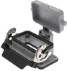 Insulated, Rectangular Base, Surface mount, size 57.27, Single Latch & cover - CMI-03LS - Mencom Corporation