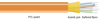 Custom OR OM1 MM Fiber Bulk Cable INDR Dist OFNP 12Strand - FOBC55-INM1-OR-12F - Black Box