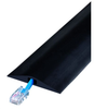 10 ft. Single Channel Rubber Duct Cable Cover for Phone or Internet Cords - RFD1-10 - RFD1-10 - Checkers