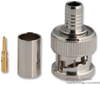 Rf/coaxial, Bnc Plug, Straight, 50 Ohm, Crimp; Connector Type Amphenol Rf - 38F1200 - Newark, An Avnet Company