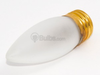 40 Watt, 130 Volt Frosted Blunt Tip Decorative Bulb - 406040 - bulbs.com