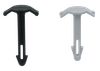 Mounting pins H4, Eurostrip HE4HN, Panel Thickness 0.5-1.5 mm, Drill Hole Ø4.2 mm - H4 - Altech Corp.