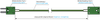 1-channel extension type K with PUR thermocouple cable and miniature plug / miniature socket, suitable for cable tracks -  - SAB BRÖCKSKES GmbH & Co. KG