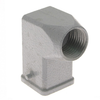 Standard, Rectangular Hood, size 21.21, 2 Pegs, Side .5-NPT cable entry - CKAT-03.4VA - Mencom Corporation