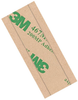 Tape, 76.2Mm X 25.4Mm, Clear, Paper; Adhesive Type 3M - 99Y6839 - Newark, An Avnet Company