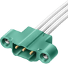 Connector Housing, Plug, 3Pos, 3Mm; Product Range Harwin - 59Y7598 - Newark, An Avnet Company