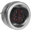 Socket; 8; 0.75 sq. mm; 5 A; 60 VAC; 10^12 Ohms; PA GF; -3 pF; 10.7 in. - 70151544 - Allied Electronics, Inc.