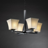 POR-8820-40-CHKR-MBLK Mid. Chandeliers-Glass Up - 750348 - Capital Lighting, Inc.