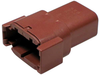 Rectangular Connectors, Heavy Duty - DTM Series - DTM04-08PD - LADD Distribution