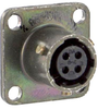 Circular Connector, Rcpt, 4Pos, Bayonet; Product Range Amphenol Industrial - 26W2740 - Newark, An Avnet Company