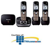Panasonic Expandable Digital Cordless Phone with Answering.. - KX-TG4053B - TelephoneStuff.com