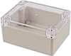 Small Enclosure, Abs/pc, Grey/clear; Enclosure Type Hammond - 02AH0248 - Newark, An Avnet Company