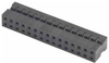 Connector Housing, Rcpt, 40Way, 2Mm Rohs Compliant Harwin - 45AJ6411 - Newark, An Avnet Company