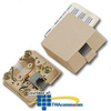 Suttle Surface Mount Jack - 8P8C with Screw Terminals - 625A28K-52 - TelephoneStuff.com