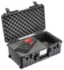 Pelican 1535 Air Case with Foam and TrekPak Divider - Black | SPECIAL PRICE IN CART -- PEL-015350-0151-110 - Image