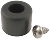 Feet, Rubber, 19 X 12.7Mm, Round, Black; Bumper / Feet Mounting Hammond - 94F4789 - Newark, An Avnet Company