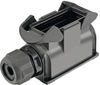 Heavy Duty Housing, 16B, 2 Lever, Panel; Product Range Harting - 45W1212 - Newark, An Avnet Company
